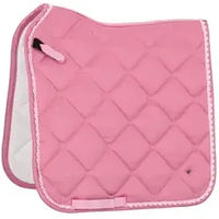 Produktbild von QHP Lyvia Satteldecke für Pferde in Rosa aus Polyester