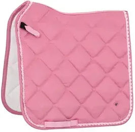 Produktbild von QHP Lyvia Satteldecke für Ponys in Rosa aus Polyester