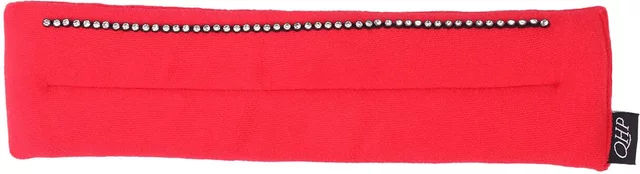 Produktbild von QHP Madelon Pad für Nasenriemen aus Polyester in Schwarz oder Rot Größe M