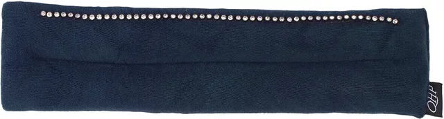 Produktbild von QHP Madelon Scheide für Nasenriemen aus Polyester für Pony in Schwarz oder Blau