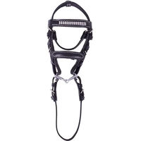 Produktbild von QHP Madelon Schnellverschluss Schlüsselanhänger aus Leder in Silber