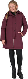 QHP Maelynn Winterjacke für Kinder wasserdicht Rot Größe 140 – Bild 1 von 2