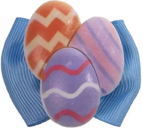 Produktbild von QHP Mähnenbögen Easter Haarzubehör aus Polyester in Blau und Bunt
