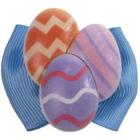 Produktbild von QHP Mähnenbögen Easter Haarzubehör aus Polyester in Blau und Bunt