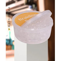 Produktbild von QHP Mähnengummis Einflechtgummis Transparent 50g Box