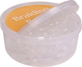 Produktbild von QHP Mähnengummis Transparent in der Box