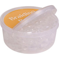 Produktbild von QHP Mähnengummis Transparent in der Box