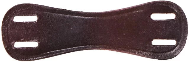 Produktbild von QHP Maulkorbschnalle für Pferde aus Leder in Braun