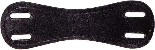 Produktbild von QHP Maulkorbschnalle für Pferde aus Leder in Schwarz