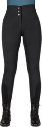 Produktbild von QHP Micah Reithose Damen Sommer Schwarz Größe 34