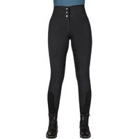 Produktbild von QHP Micah Reithose Damen Sommer Schwarz Größe 34