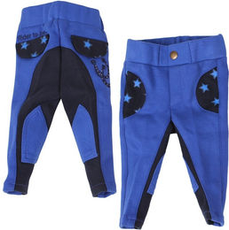 Produktbild von QHP Mickey Reithose für Kinder in Blau Größe 80