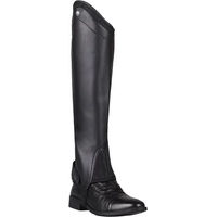 Produktbild von QHP Mini-Chaps Shimmer aus Kunstleder Schwarz Unisex Größe S
