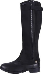 QHP Minichaps Chaps aus Neopren und Amara Schwarz XS – Bild 1 von 5