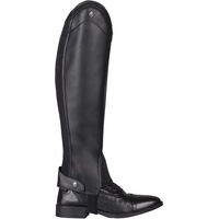 Produktbild von QHP Minichaps Shimmer aus Kunstleder Schwarz XS Unisex