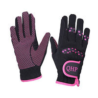 Produktbild von QHP Multi Star Handschuhe Junior Schwarz Größe 3 aus Silikon