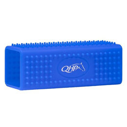 QHP Multifunktionsbürste aus Silikon in Blau – Bild 1 von 4