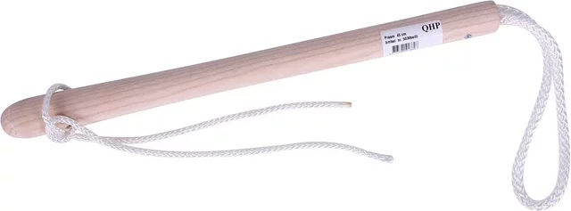 Produktbild von QHP Nasenbremse aus Holz in Braun Natur - 1 Stk.