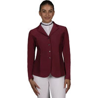 Produktbild von QHP Novèn Turnierjacke Damen Sommer Nylon Rot Größe 34