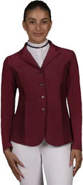 Produktbild von QHP Novèn Turnierjacke Damen Sommer Nylon Rot Größe 40