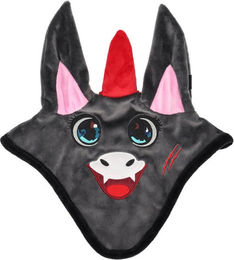 QHP Ohrhaube Halloween Vampicorn für Ponys zur Fliegenabwehr – Bild 1 von 1