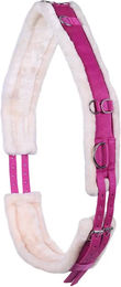 QHP Ontario Longiergurt für Warmblut in Rosa aus Polyester – Bild 1 von 4
