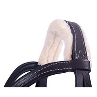 Produktbild von QHP Ontario Trensenzaum aus Leder für Ponys in Schwarz