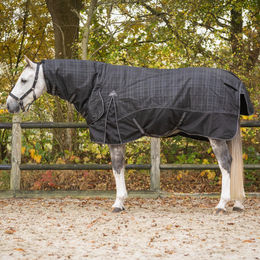 QHP Outdoordecke Regendecke mit Halsteil 330g 135 cm – Bild 1 von 4