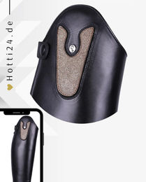 Produktbild von QHP Patches für Reitstiefel Sasha Glitter Gold