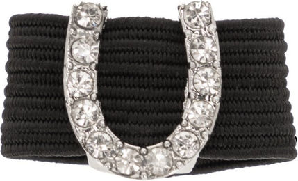 QHP Peitschenschmuck aus Polyester in Silber – Bild 1 von 2