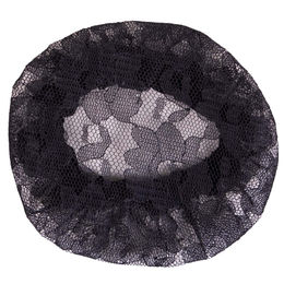 QHP Perle Damen Haarnetz aus Spitze Schwarz – Bild 1 von 2