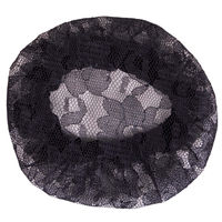 Produktbild von QHP Perle Damen Haarnetz aus Spitze Schwarz
