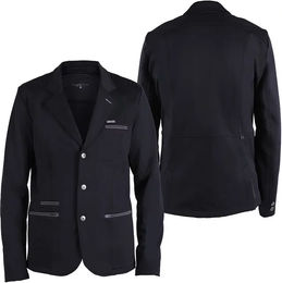 Produktbild von QHP Perry Turnierreiterjacke für Kinder in Schwarz aus Polyester