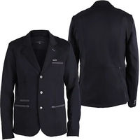 Produktbild von QHP Perry Turnierreiterjacke für Kinder in Schwarz aus Polyester