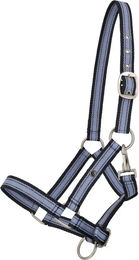 Produktbild von QHP Pferdehalfter Yearling aus Nylon in Blau