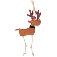 Produktbild von QHP Pferdespielzeug Rudolph aus Kunstleder in Braun