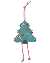 QHP Pferdespielzeug Weihnachtsbaum bunt grün – Bild 1 von 6