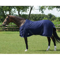 Produktbild von QHP Professionelle Sommerdecke für Pferde Blau 125 cm