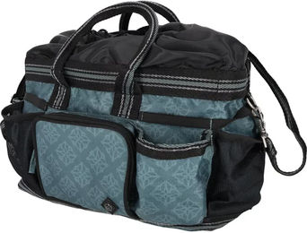 QHP Putztasche Collection aus Polyester für Sattelzubehör in Grün oder Rosa – Bild 1 von 2