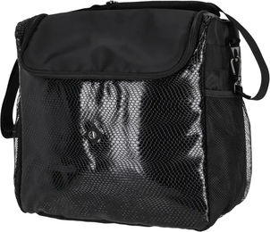QHP Putztasche Croco aus Polyester in Schwarz – Bild 1 von 2
