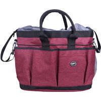 Produktbild von QHP Putztasche für Pferde aus Polyester in Rot 36 x 21 x 27 cm - 20 l