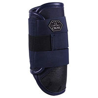 Produktbild von QHP Q-Cross Eventing Gamaschen vorne Blau XL aus Polyester - 1 Stk.