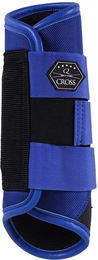 QHP QCross Eventing Gamaschen hinten Grau XL aus Polyester – Bild 1 von 2