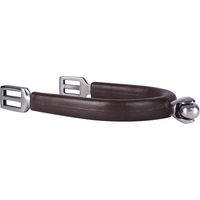 Produktbild von QHP Radsporen für Damen aus Edelstahl mit Kautschuk 20mm Braun