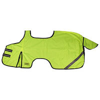 Produktbild von QHP Reflektions-Pferde-Decke Outdoor Grün 145cm