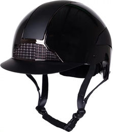 QHP Reithelm Miami Sicherheitsschutz aus Kunststoff CE-zertifiziert Unisex – Bild 1 von 2