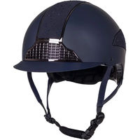 Produktbild von QHP Reithelm Ohio mit Standardvisier Navy Blau Grösse 51-55