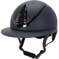 Produktbild von QHP Reithelm Toledo Polovisier Blau Größe 55-57