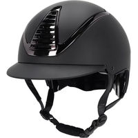 Produktbild von QHP Reithelm Toledo Schwarz Größe 51-55 cm