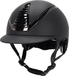 QHP Reithelm Toledo Schwarz Größe 57-59 cm – Bild 1 von 1